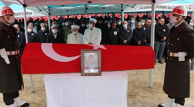 Şehit Sözleşmeli Er Sel, son yolculuğuna uğurlandı