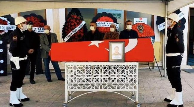 Trafik kazasında hayatını kaybetmişti! Polis memuru Adem Yıldız toprağa verildi