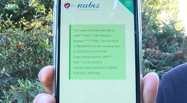 WhatsApp ile PCR sahtekarlığı