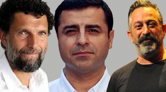 Cem Yılmaz’dan olay yaratan Selahattin Demirtaş ve Osman Kavala yorumu