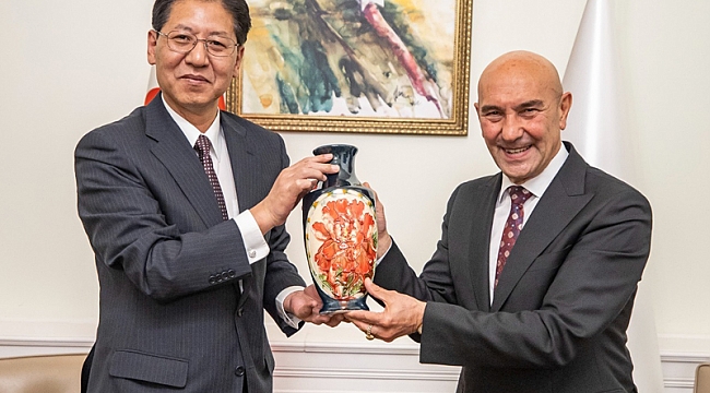 Çin Büyükelçisi Liu Shaobin, Soyer’i ziyaret etti