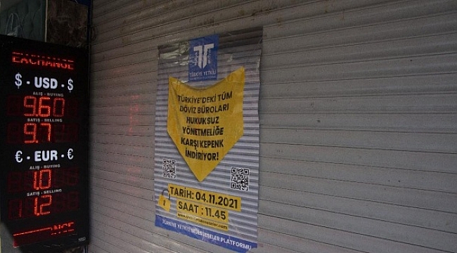 Döviz büroları kepenk kapattı!