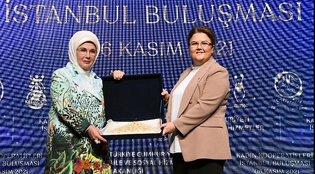 Emine Erdoğan, Kadın Kooperatifleri İstanbul Buluşması Programı'na katıldı