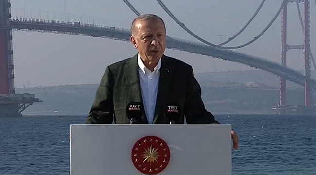 Erdoğan'dan 'Kanal İstanbul' mektubuna tepki