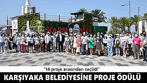 Karşıyaka Belediyesi’nin çarşı projesi ödül kazandı