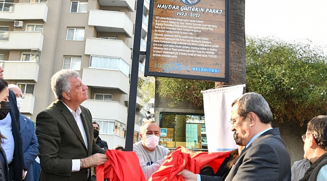 Narlıdere'de Haydar Gültekin'e büyük vefa