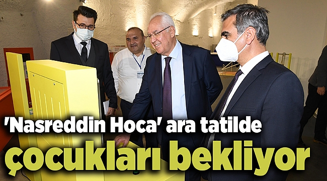 'Nasreddin Hoca' ara tatilde çocukları bekliyor