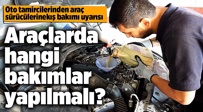 Oto tamircilerinden araç sürücülerine kış bakımı uyarısı