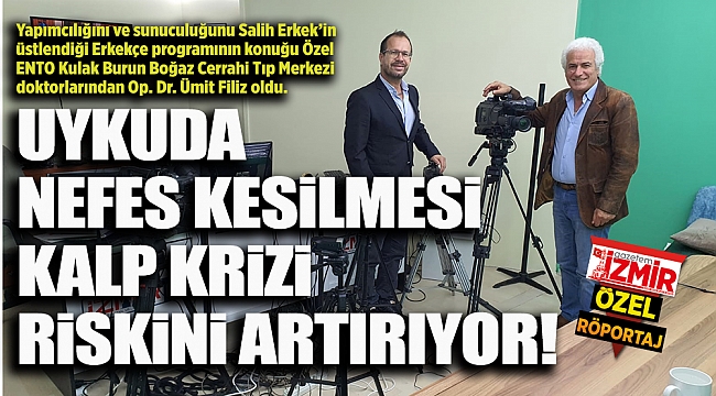 UYKUDA NEFES KESİLMESİ KALP KRİZİ RİSKİNİ ARTIRIYOR!