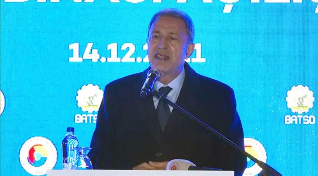 Bakan Akar: Türk ve Kürt kardeştir