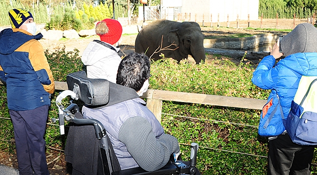 Balçovalı engelli çocuklar Doğal Yaşam Parkını gezdi