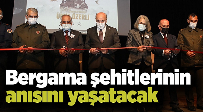 Bergama şehitlerinin anısını yaşatacak