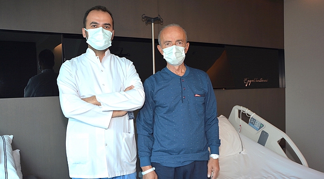 BÖBREK  TÜMÖRÜ OPERASYONUYLA ESKİ SAĞLIĞINA KAVUŞTU