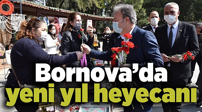 Bornova’da yeni yıl heyecanı