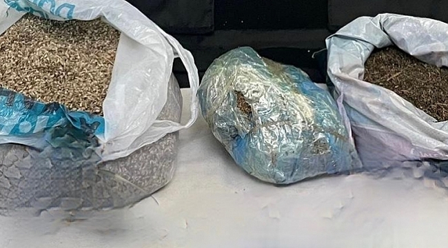 Çantasından 3 kilo uyuşturucu çıktı