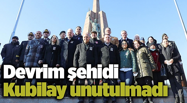 Devrim şehidi Kubilay unutulmadı