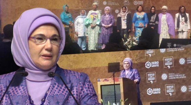 Emine Erdoğan: 2023 hedefimiz, sıfır atığı Türkiye’de yaygınlaştırmaktır