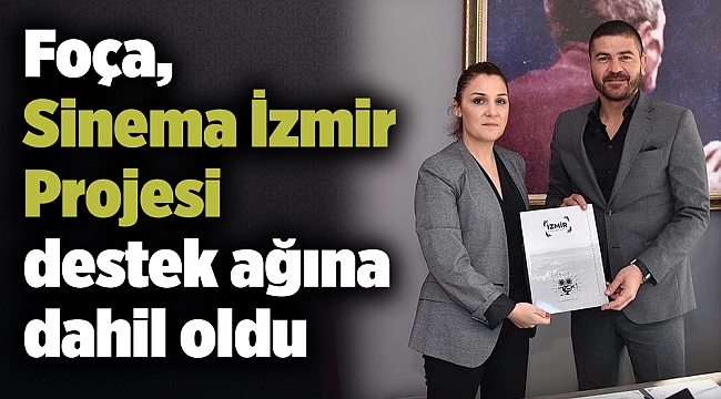 Foça, Sinema İzmir Projesi destek ağına dahil oldu