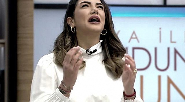 Gözyaşlarını tutamadı