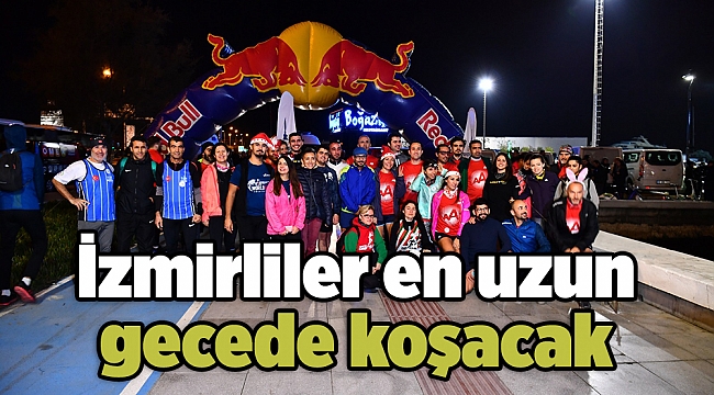 İzmirliler en uzun gecede koşacak