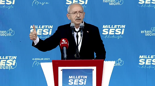 Kılıçdaroğlu, ‘Milletin Sesi’ mitinginde konuştu: Geliyor gelmekte olan