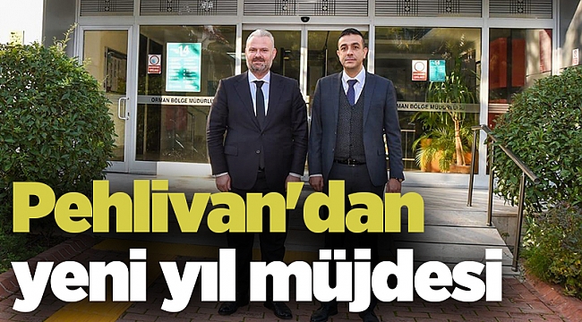 Pehlivan'dan yeni yıl müjdesi