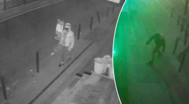 'Siparişim gecikti' diyerek önce bıçakla sonra taşla saldırdı