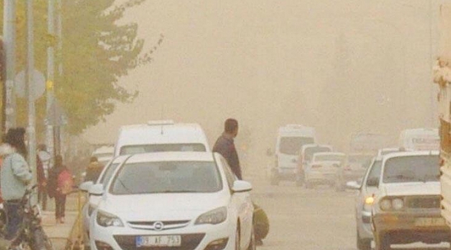 Suriye sınırında toz bulutu! Yetkililer uyarısında bulundu