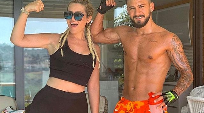 Yeni sevgiliyle sarmaş dolaş! Olay fotoğraf