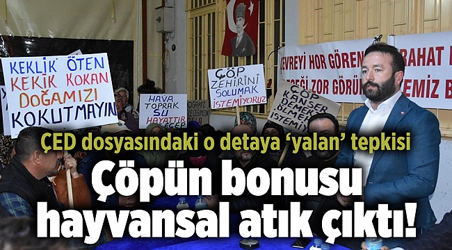 AK Partili Artcı; Çöpün bonusu hayvansal atık çıktı!
