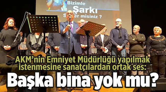 AKM’nin Emniyet Müdürlüğü yapılmak istenmesine sanatçılardan ortak ses: Başka bina yok mu?