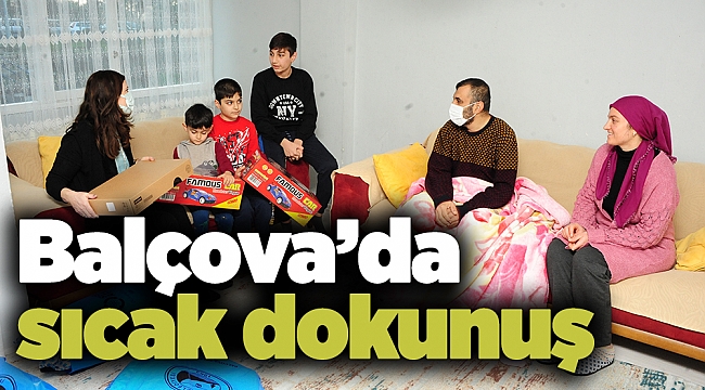 Balçova’da sıcak dokunuş