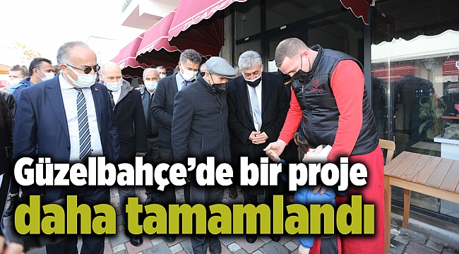 Güzelbahçe’de bir proje daha tamamlandı
