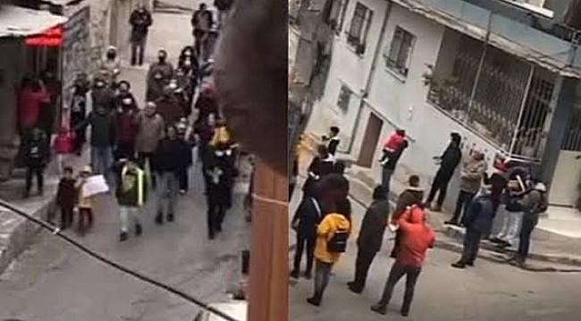 İzmir'de tencereli tavalı zam protestosu