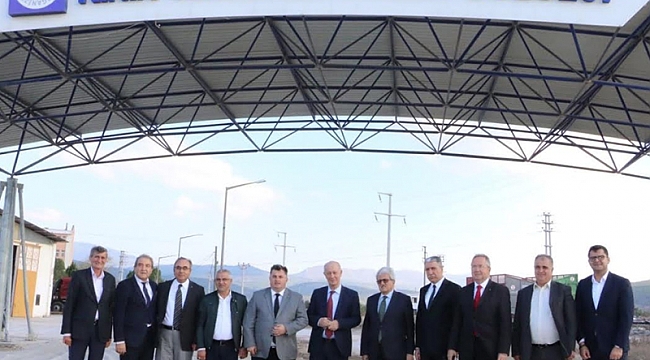 Kınık OSB'deki fabrikalara 'doğalgaz' müjdesi