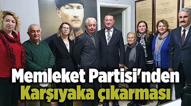 Memleket Partisi&#039;nden Karşıyaka çıkarması