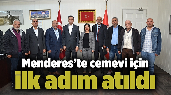 Menderes’te cemevi için ilk adım atıldı