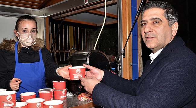 Menderes&#039;te soğuk havalara karşı sıcak çözüm