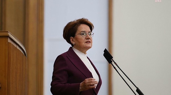 Akşener, İYİ Parti&#039;nin EYT planını açıkladı