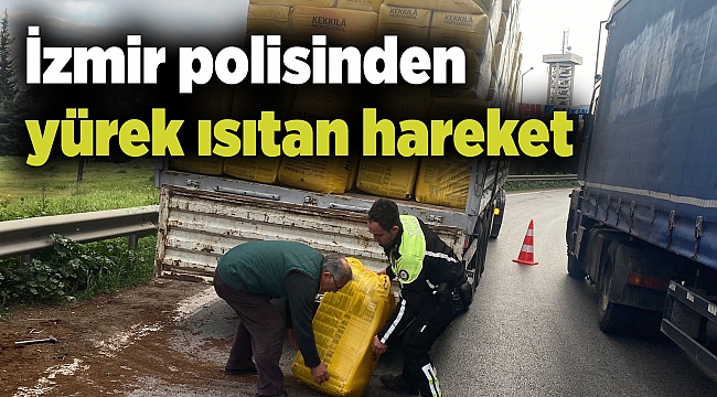 İzmir polisinden yürek ısıtan hareket