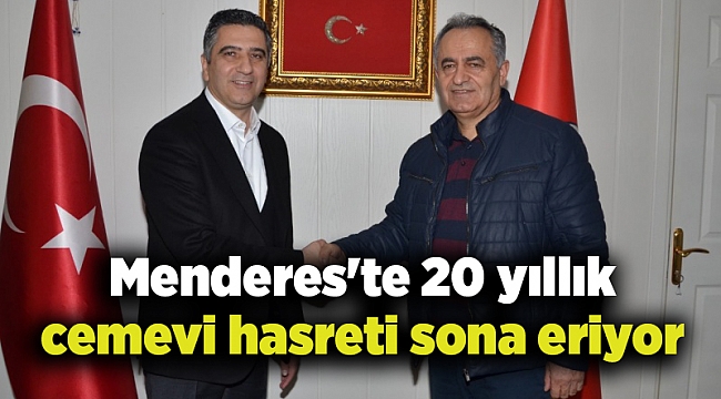 Menderes'te 20 yıllık cemevi hasreti sona eriyor