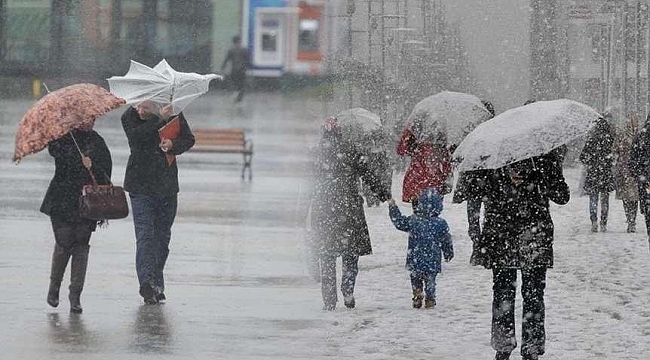 Meteoroloji uyardı! Kar ve sağanak yağışa dikkat!