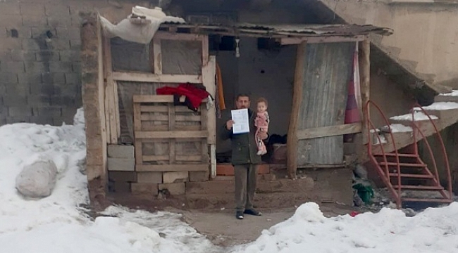 Tezekle ısıtılan sobalı köy evine bin 722 lira elektrik faturası geldi