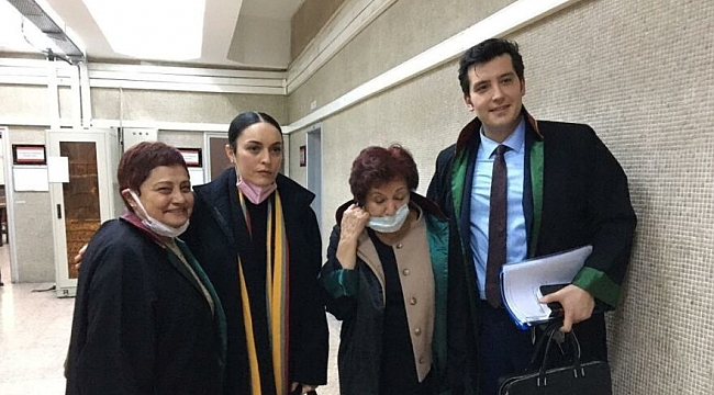 Ünlü oyuncu Ezgi Mola hakim karşısında