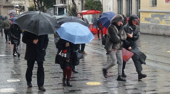 Yağışlar sürecek sıcaklıklar hızla düşecek