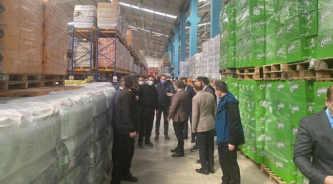 Aksaray Valisi Hamza Aydoğdu&#039;dan stokçulara suçüstü