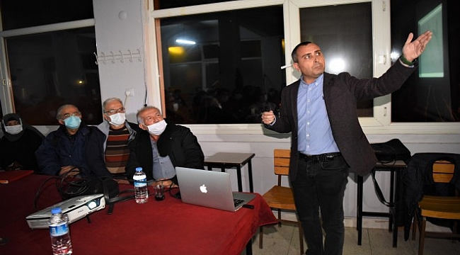 Bornova'da zeytin budama eğitimi