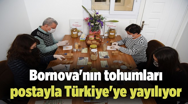 Bornova&#039;nın tohumları postayla Türkiye&#039;ye yayılıyor