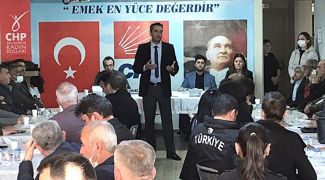 CHP Menemen'de İnsan Hakları zirvesi