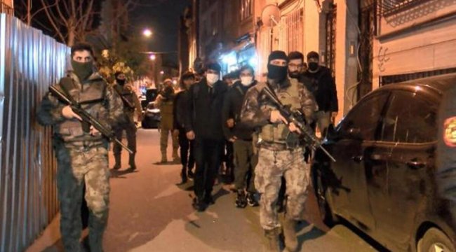 İstanbul'da kaçak göçmen operasyonu